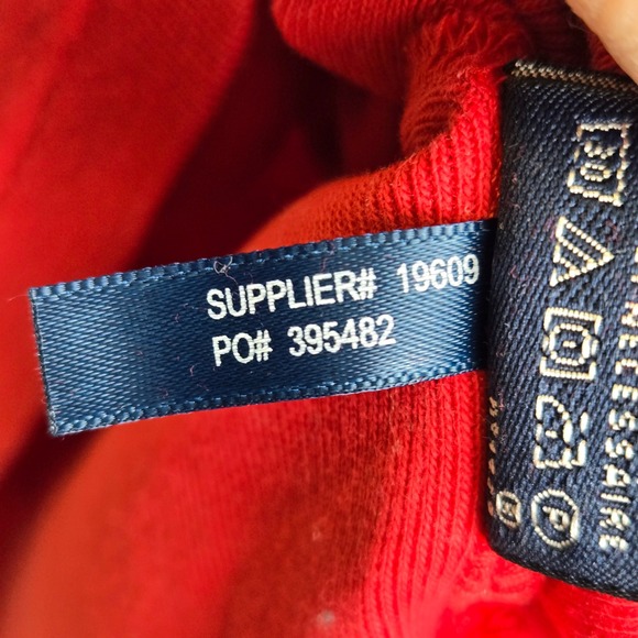 Polo Ralph Lauren Sport Thermal Waffle Knit Long Sleeve, Small Pony, Red, Boys S - Picture 6 of 9